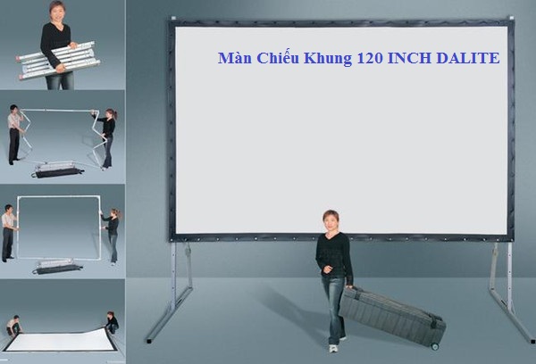 Màn Chiếu Khung Chiếu Trước Sau 120 INCH - Mã FR120