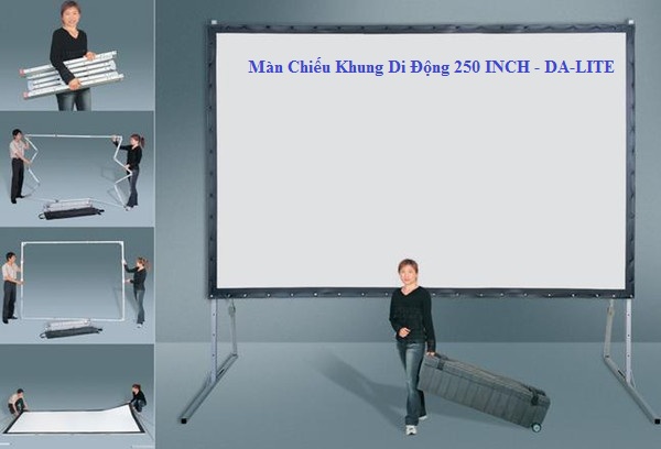 Màn Chiếu Khung Chiếu Trước Sau 250 INCH - Mã FR250