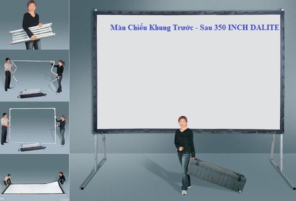 Màn Chiếu Khung Chiếu Trước Sau 350 INCH - Mã FR350