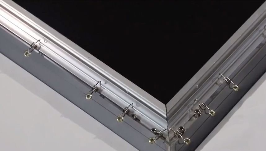 MAN CHIEU KHUNG CO DINH FIXED FRAME DALITE 120 INCH