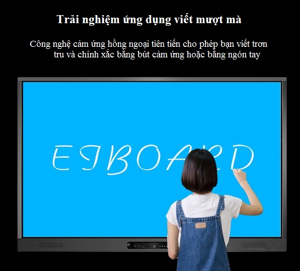 MAN HINH TUONG TAC THONG MINH 75 INCH EIBOARD